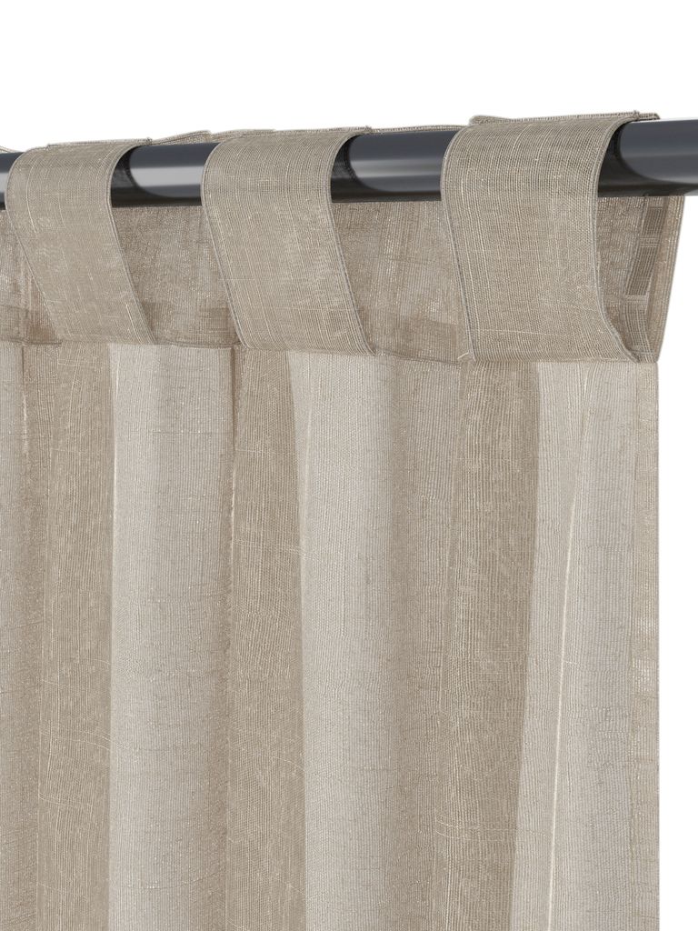 Zavesa AGA 1x140x300cm, lanena kaki