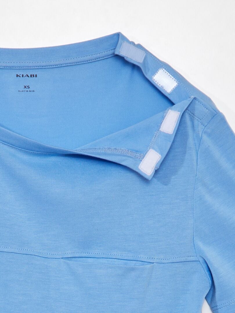 Camiseta de color liso - So Easy - AZUL