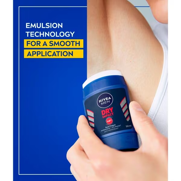 NIVEA Men Dry Impact antiperspirant v stiku<br>50 ml