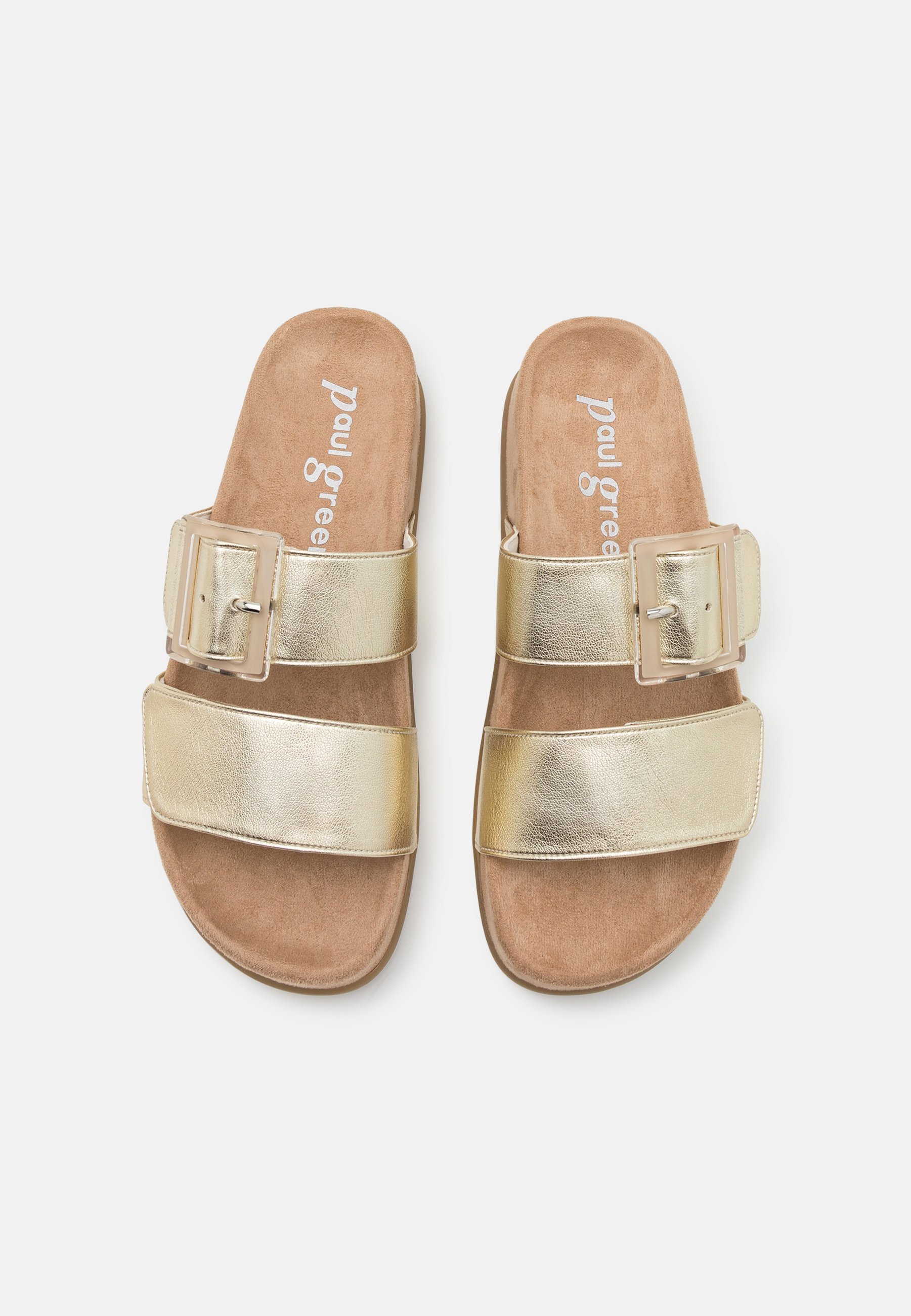 Paul Green Slippers - future metallic/platino