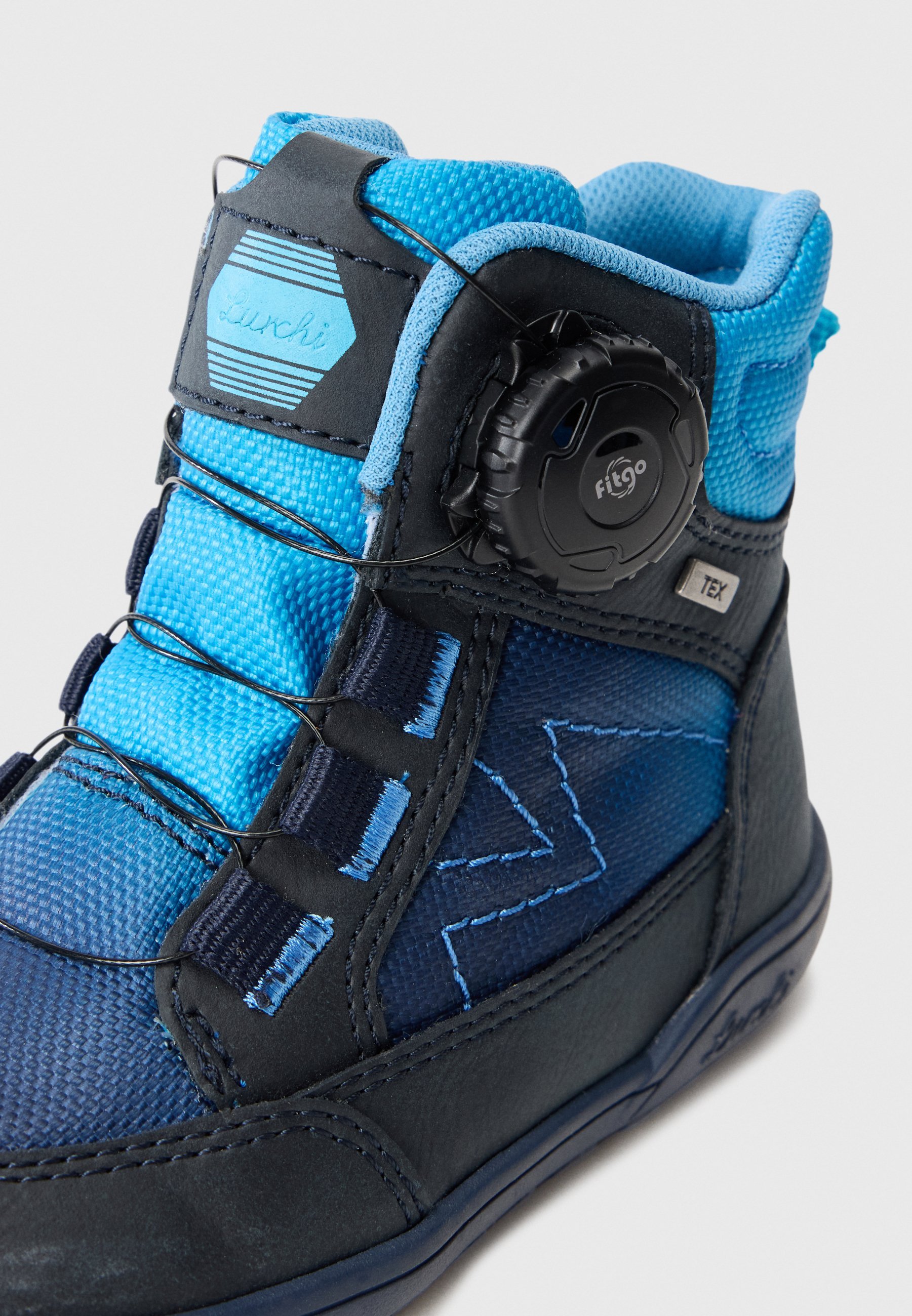 Lurchi JOLY BAREFOOT-TEX - Winterstiefel - Marineblau
