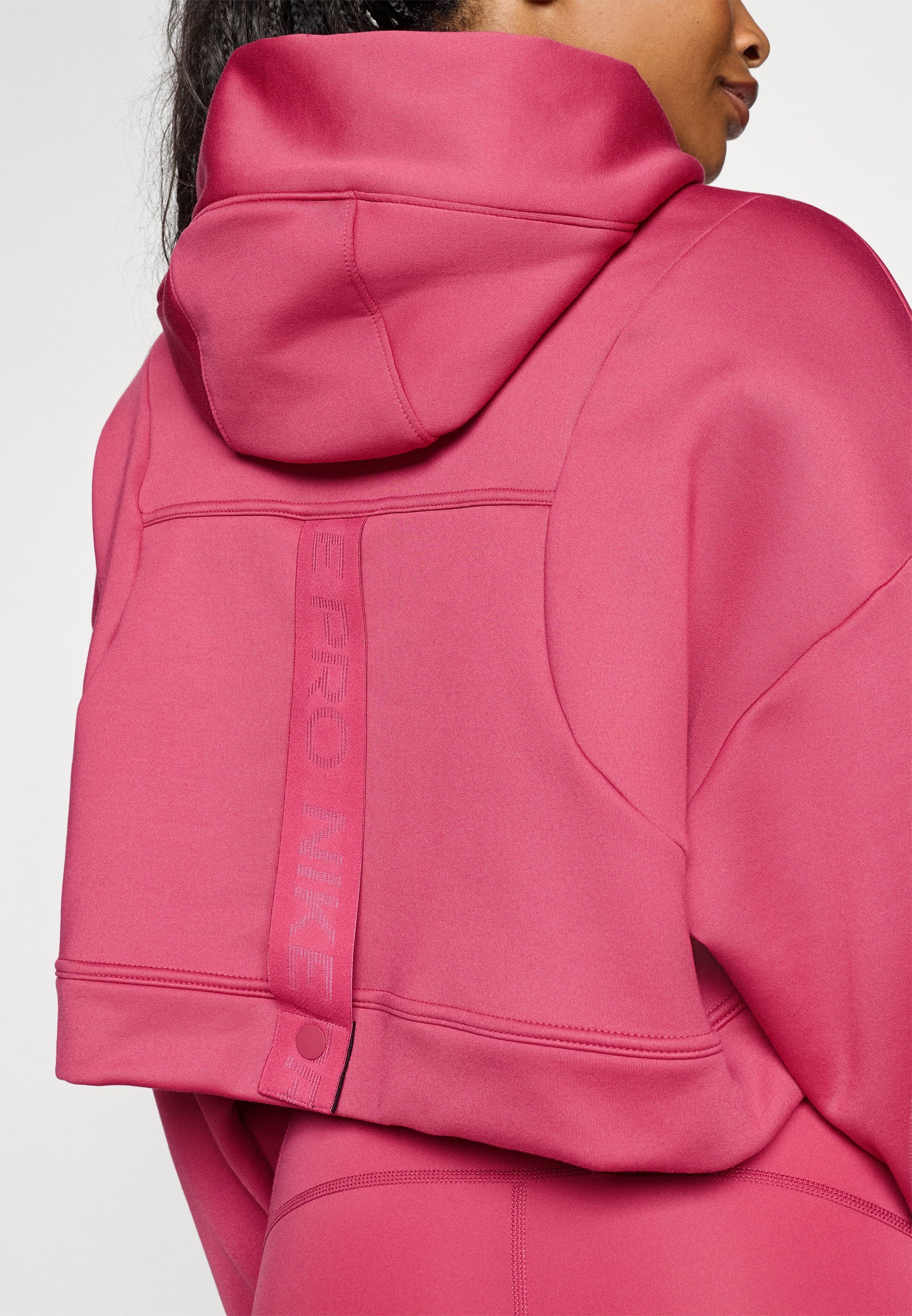 Nike Performance HOODIE - Mikina s kapucí - black/white