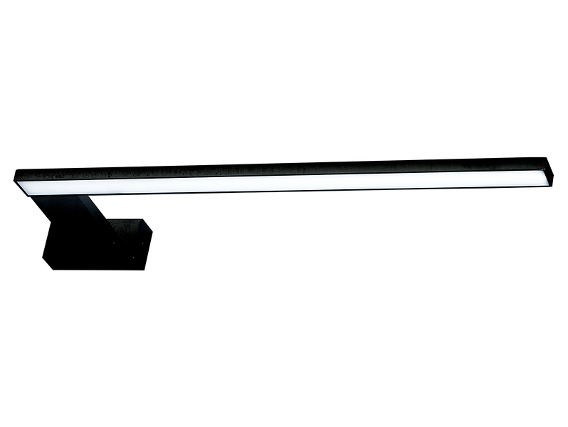 Kinkiet łazienkowy Shine LED metalowy czarny