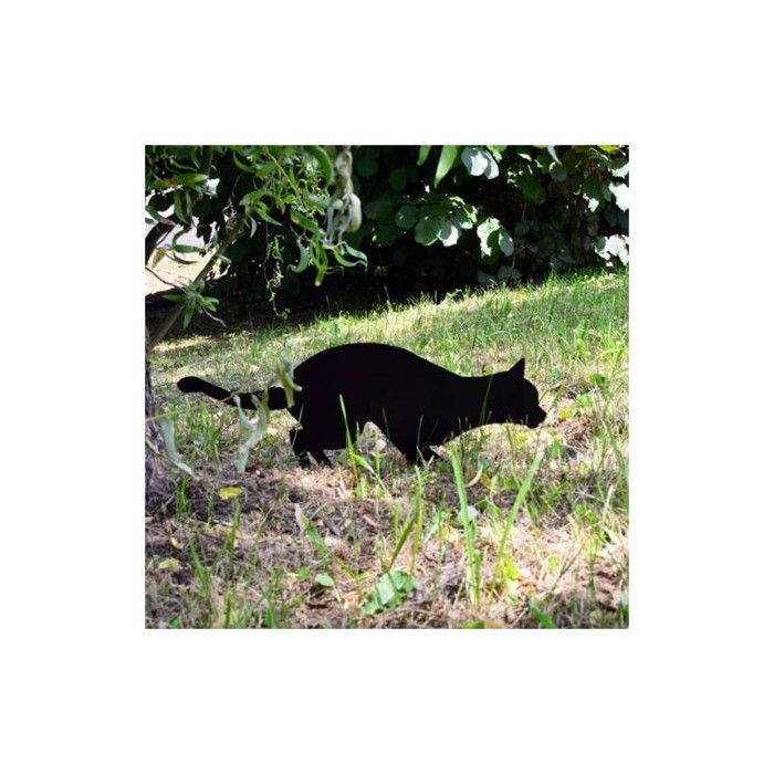 Vogelscheuchenkatze zum Einpflanzen im Garten