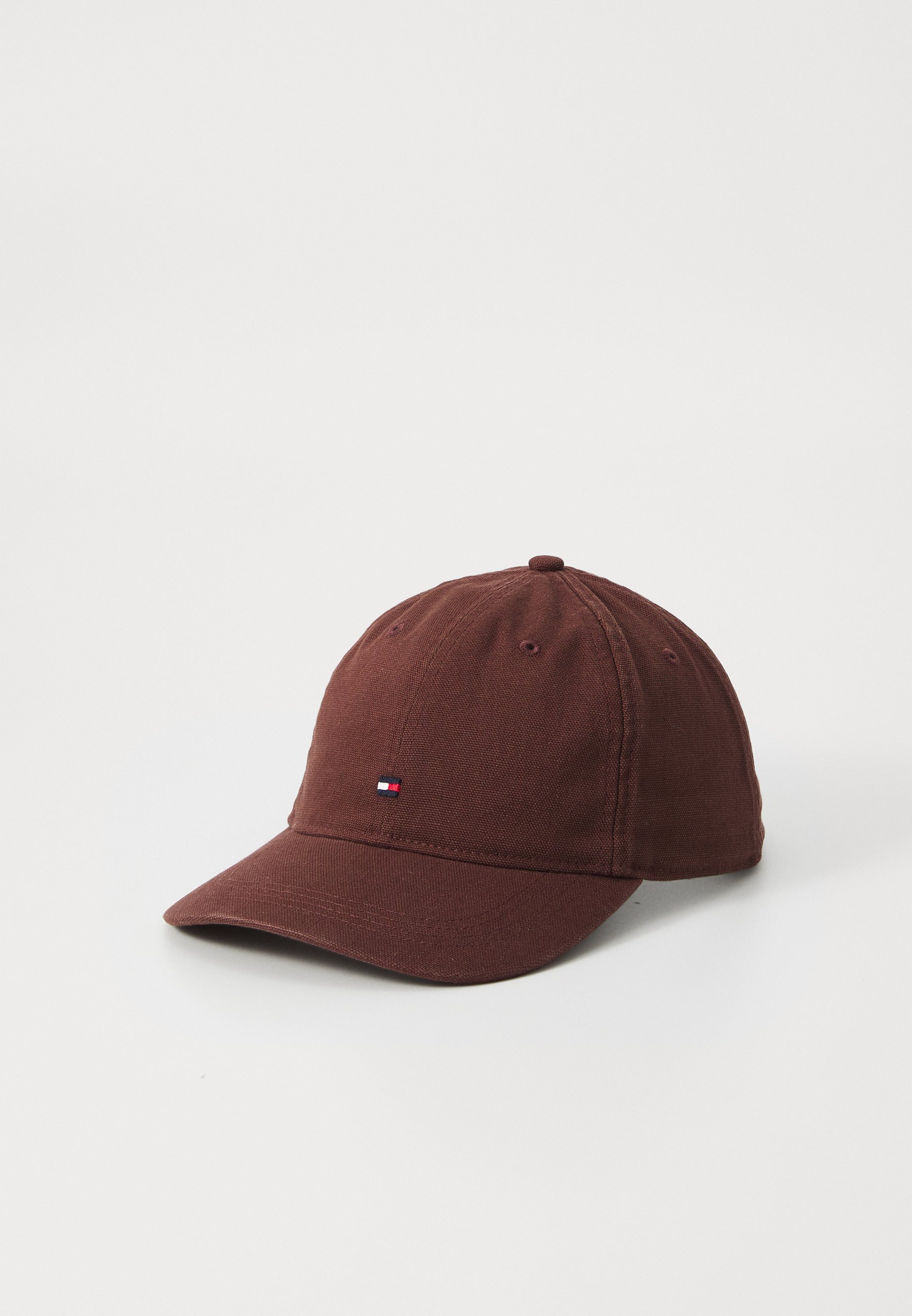 Tommy Hilfiger FLAG 6 PANEL UNISEX - Cap - rijk walnoothout