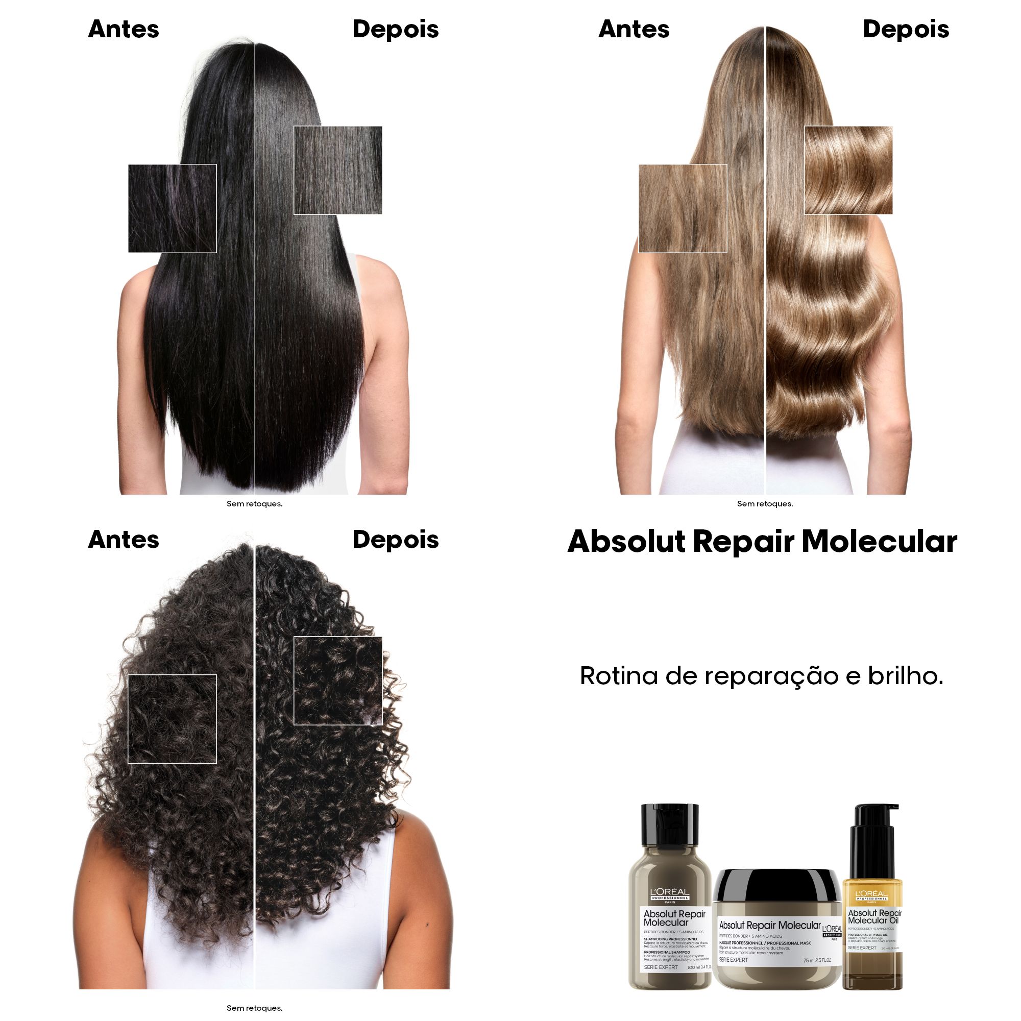 Absolut Repair Molecular Oil уље за поправку косе Уља и третмани за косу