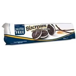 NUTRIFREE Nutri Free Biscream glutenvrije vanillekoekjes 125 g