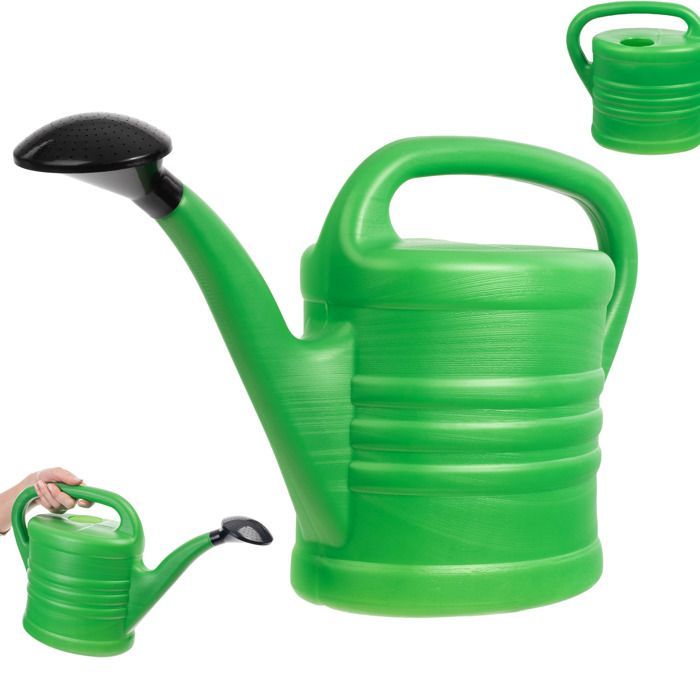 KADAX Universele plastic gieter voor bloemen, 12 liter, grote inhoud