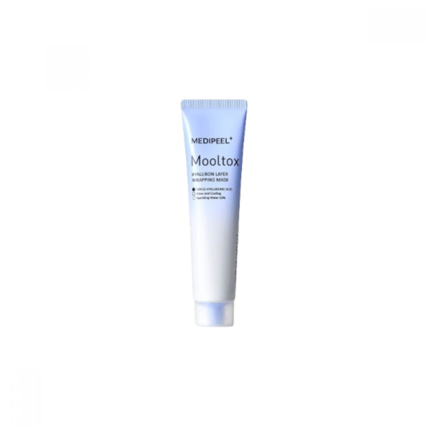 Mascarilla envolvente MediPeel con capa de ácido hialurónico y Mooltox