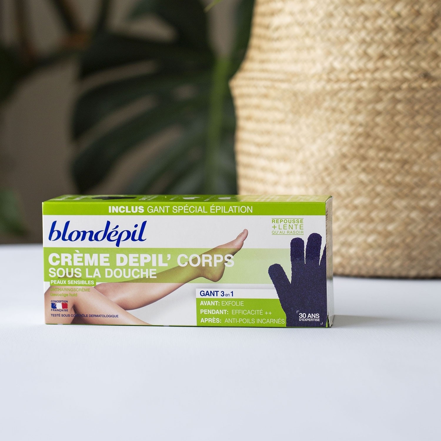 Blondépil CRÈME DÉPIL' & GANT GOMMANT - Corps