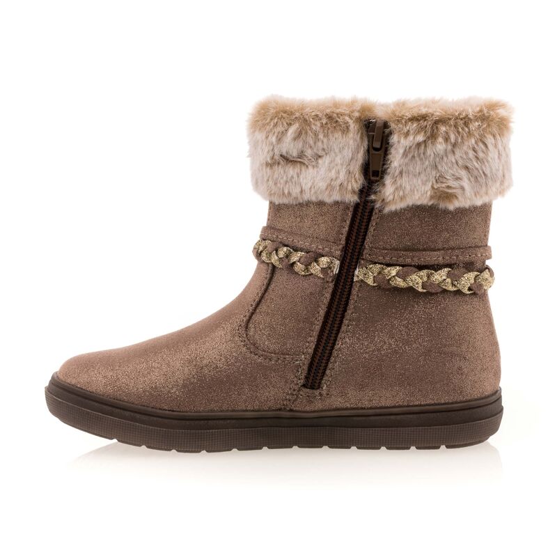Botas/botines beige para niña
