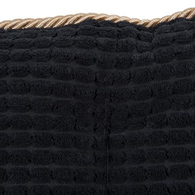 Przytulne łóżko Cozy Kingdom Snuggle Bed – czarno-beżowe