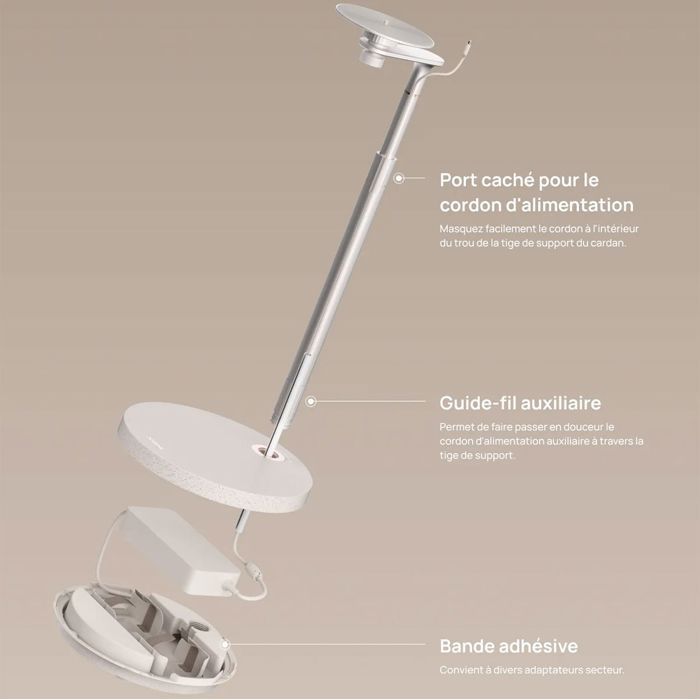 Vloerstandaard - XGIMI - HORIZON Ultra - Verstelbaar 61-91 cm - Aluminium van luchtvaartkwaliteit - Maximaal draagvermogen 6 kg