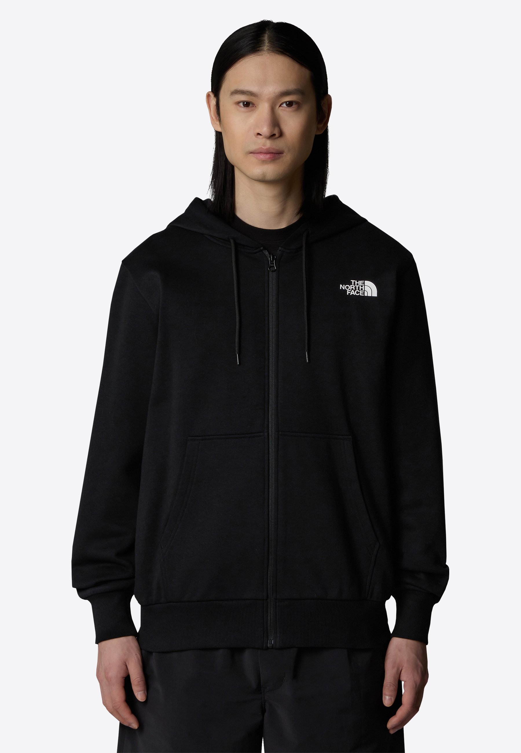 The North Face SIMPLE DOME FULL ZIP HOODIE - Sweatshirt met ritssluiting - tnf zwart