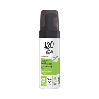 „Under Twenty Active Detoxifying Foam“ valomosios putos riebiai odai 150 ml 150 ml