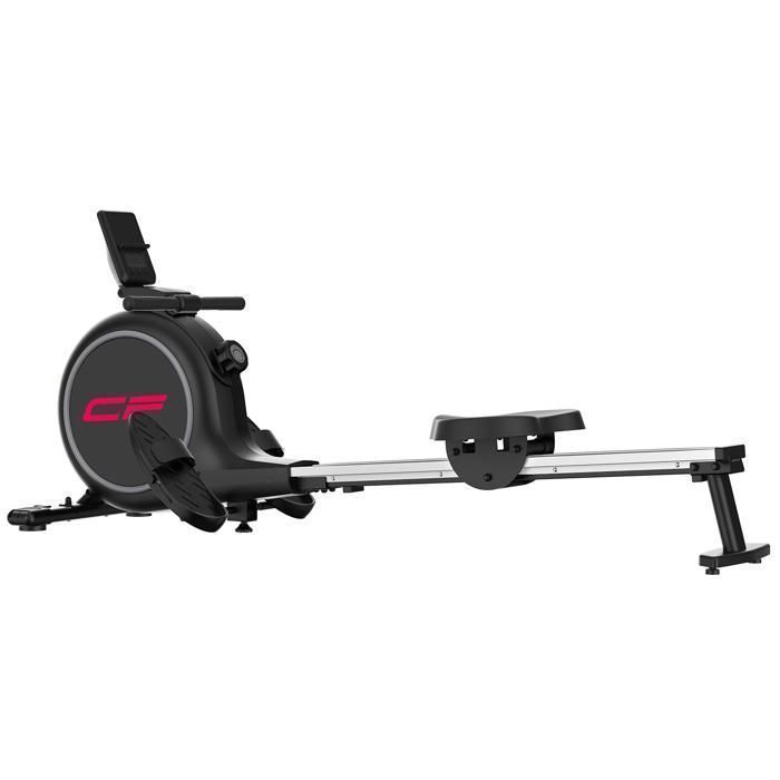 Rowing Machine - Clover Fitness CF Rower 322 - LCD Screen - 16 Resistance Levels - 13 kg Flywheel