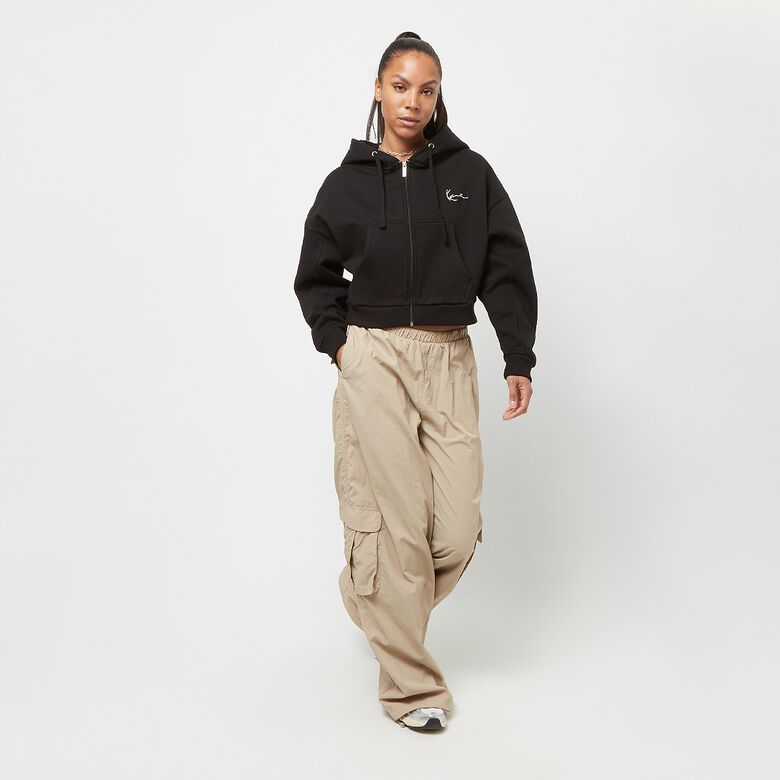 Felpa corta con zip Small Signature Essential