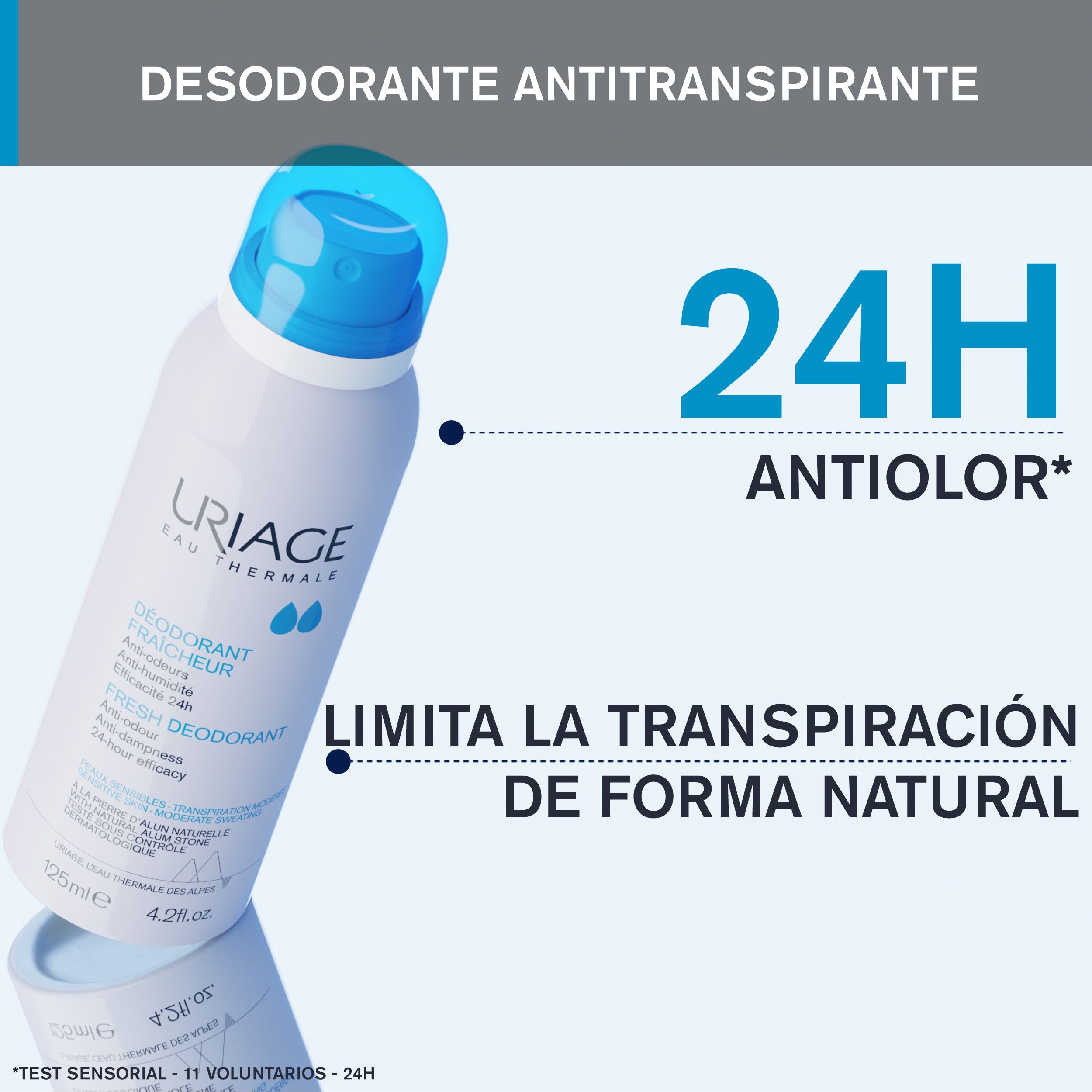 Osviežujúci dezodorant Dezodoranty z parafarmacie