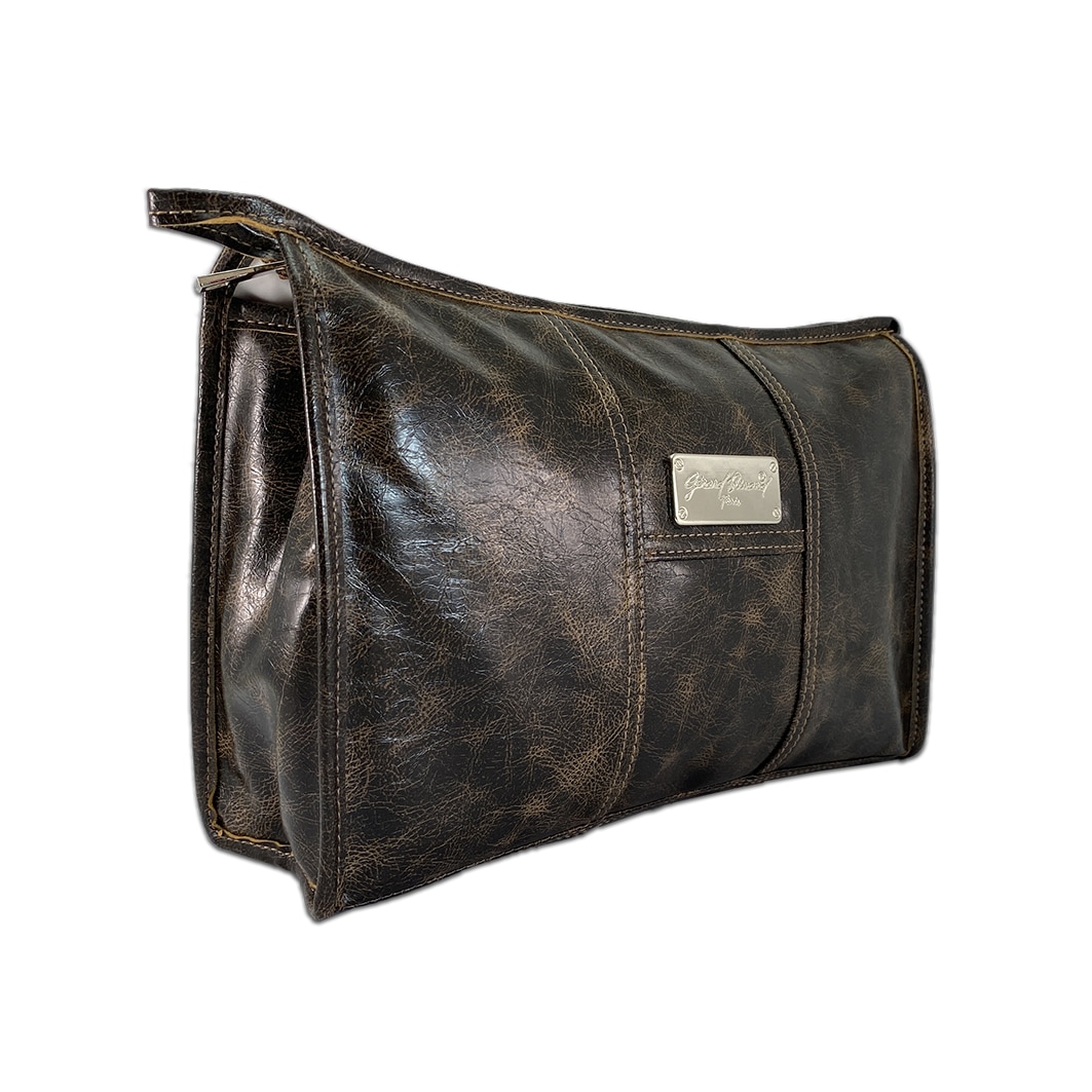 Trousse de toilette marron classique Heritage de Gérard Brinard - 1 pièce