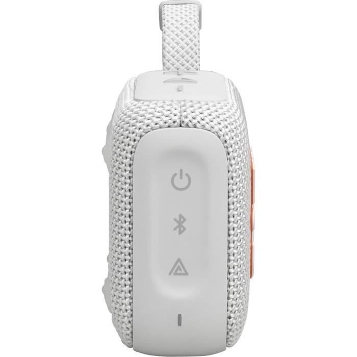 Altavoz Bluetooth ultraportátil - JBL GO 4 - Bluetooth 5.3 - Blanco