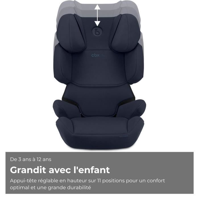 Silla de coche Cybex Solution X i-Fix - De 3 a 12 años - De 15 a 50 kg - De 100 a 150 cm - Azul