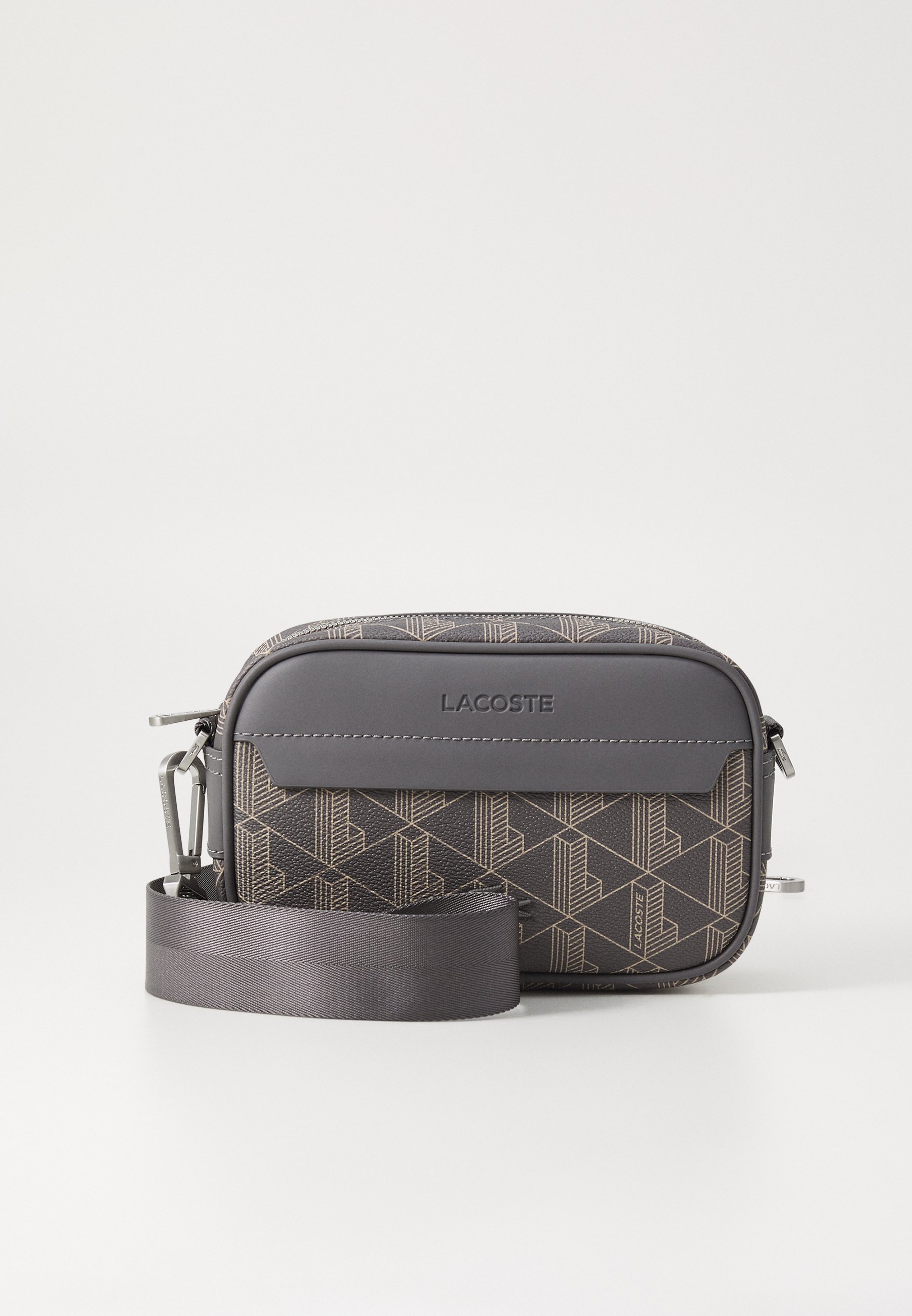 Lacoste REPORTER BAG THE BLEND UNISEX - Kabelka přes rameno - black/navy blue
