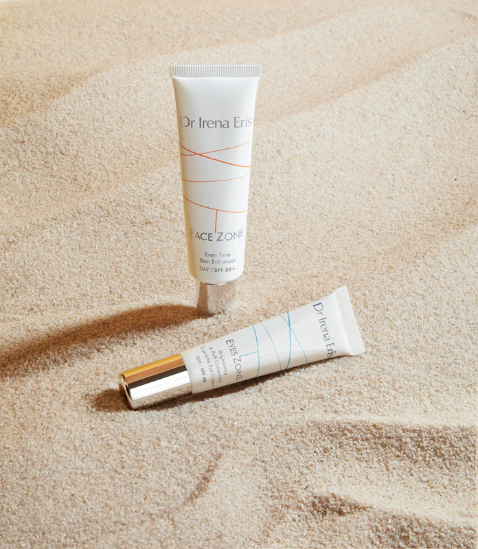Tónovací krém proti vráskám Dr. Irena Eris Face Zone se sjednoceným tónem pleti SPF 50+