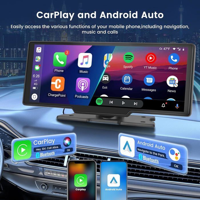 Pantalla automática de 10,26