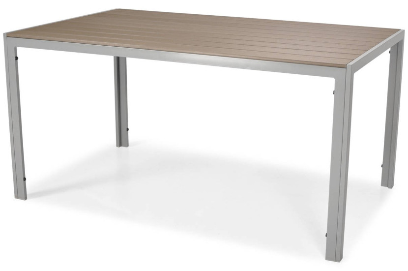 Aluminiowy stół ogrodowy MODENA 150 - srebrny