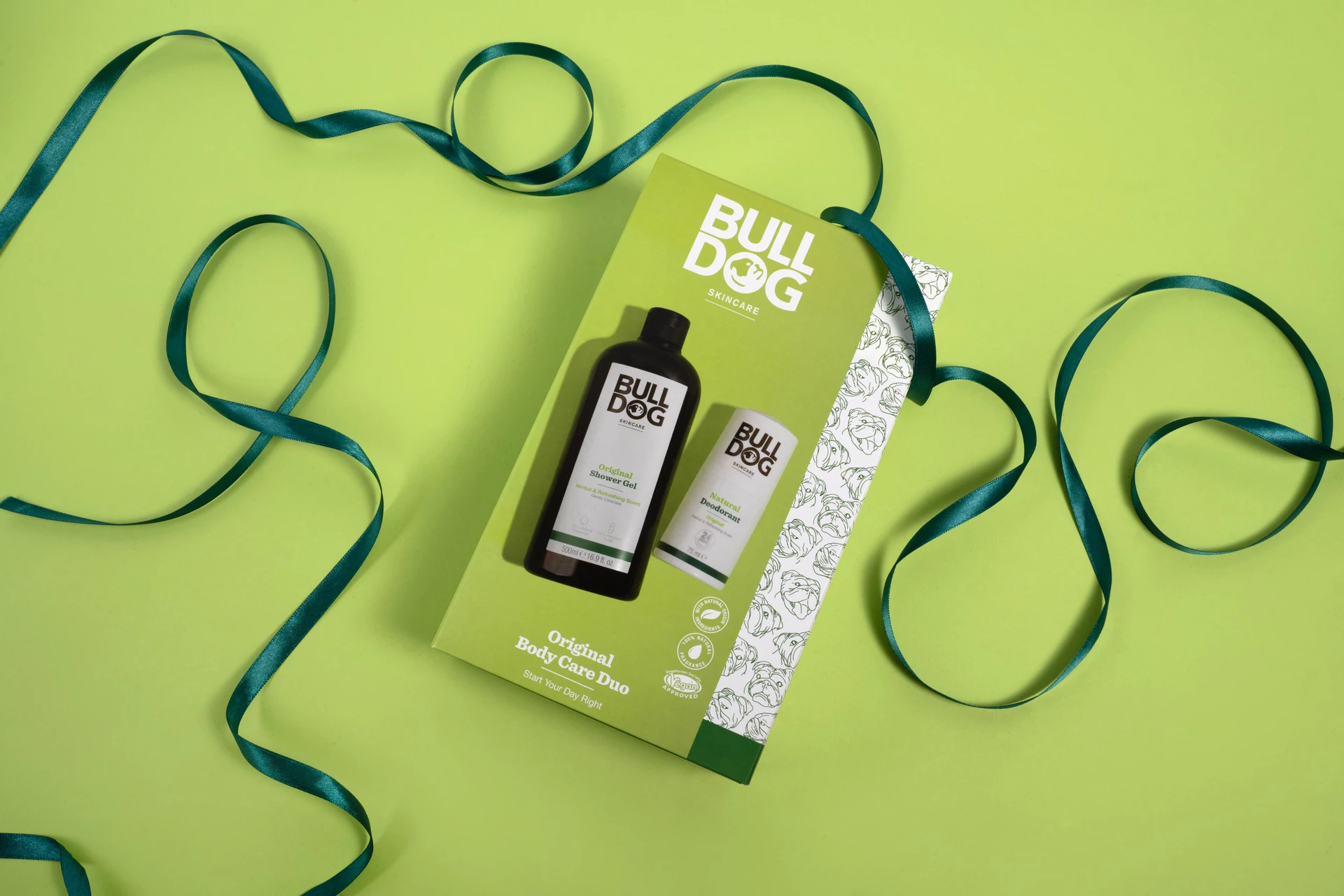 Оригинални поклон кутија са дуо сетом за негу тела - Булдог