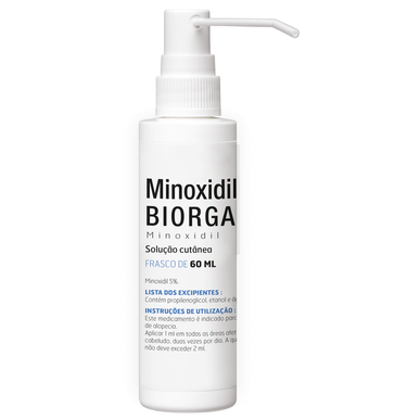Biorga Minoxidil 5% kožní roztok 60 ml 60 ml