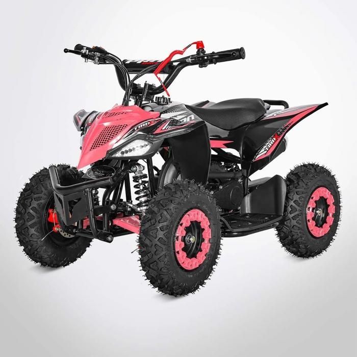 Quadriciclo de bolso TIRAX 49 - Mini quadriciclo infantil 50cc - Rosa