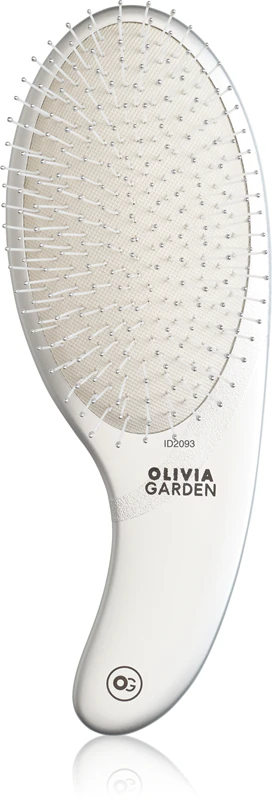 Escova de cabelo Olivia Garden Expert CURVE Nylon Silver