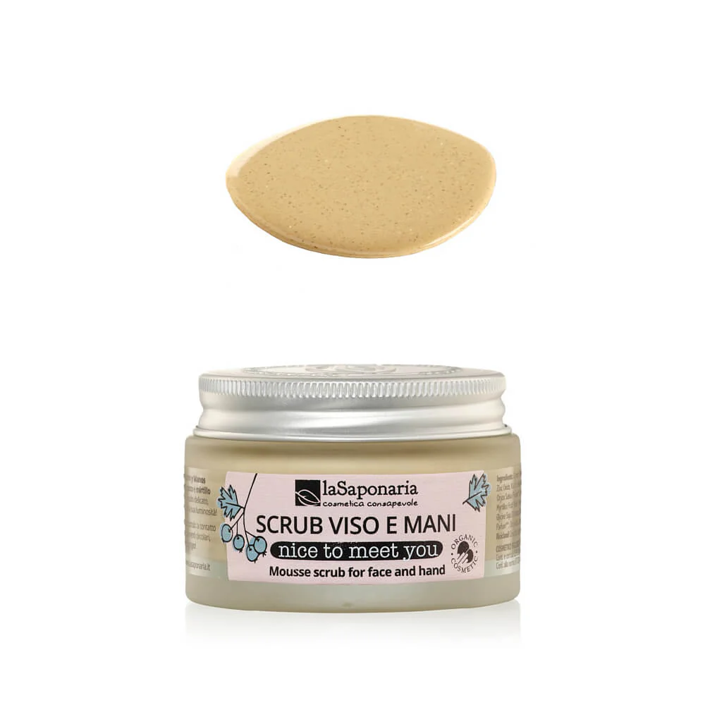 Wonder Pop Mousse scrub viso-mani- NICE TO MEET YOU - Esfoliante viso, Trattamento Mani