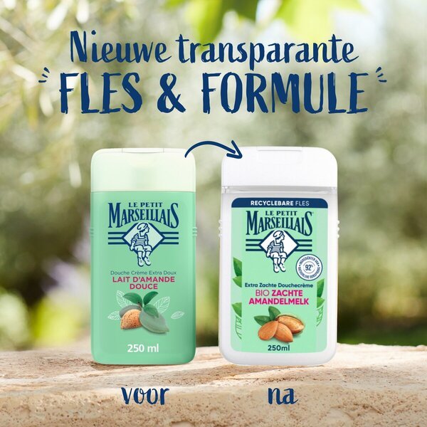 Le Petit Marseillais Ekstra nježna krema za tuširanje s bademovim mlijekom<br>250 ml