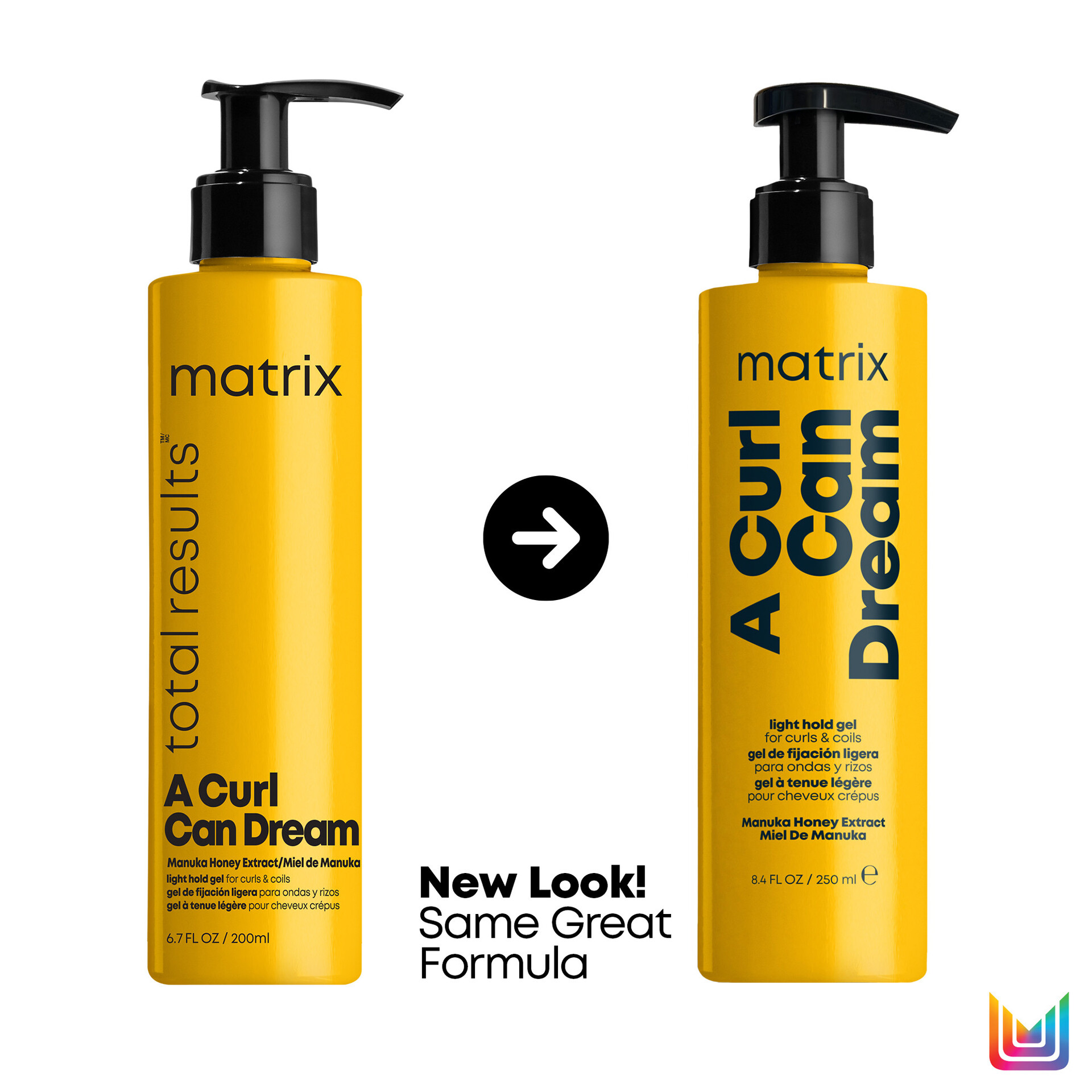 A Curl Can Dream Könnyű tartású gél 250 ml - Matrix