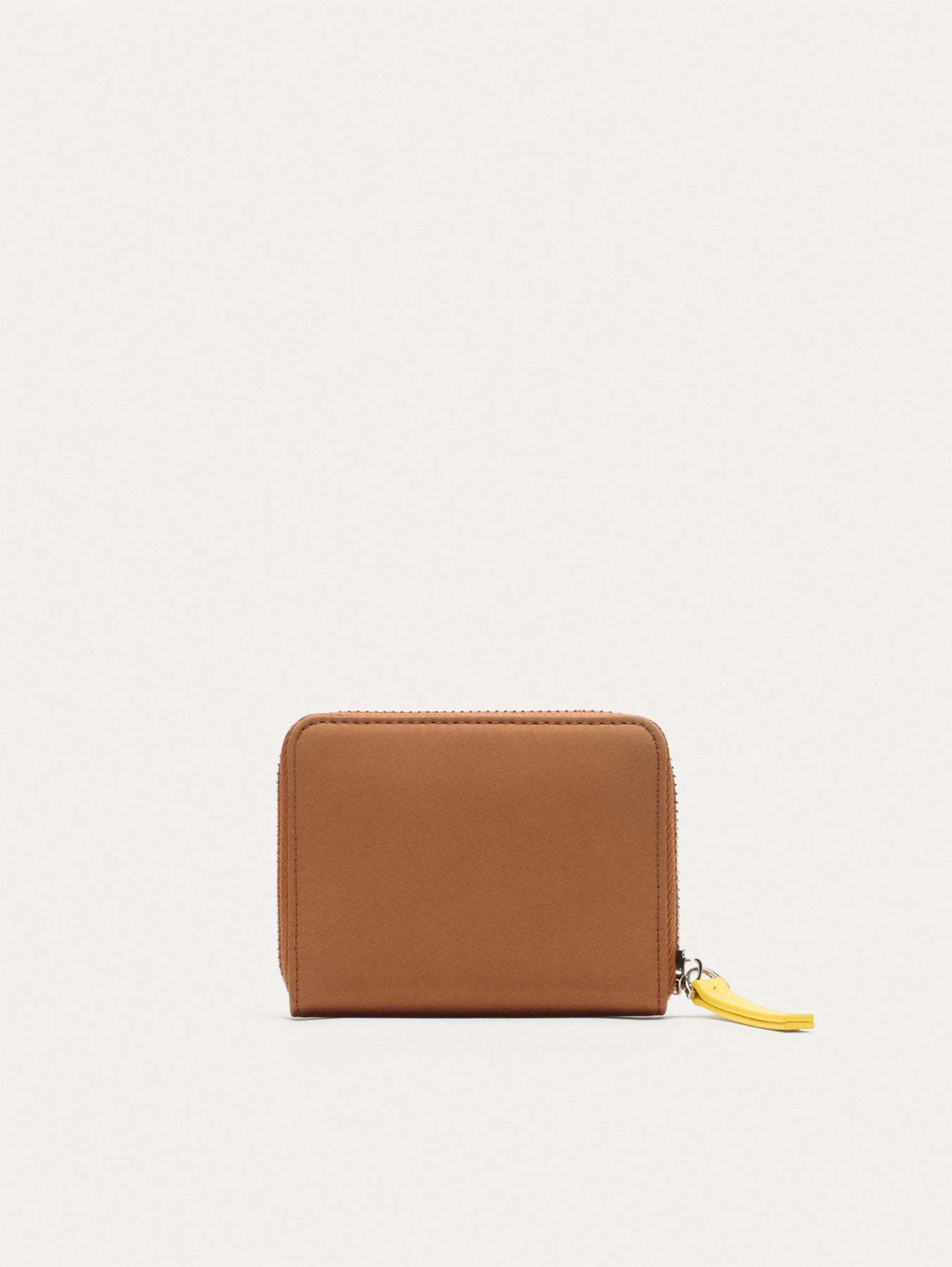 CARTERA NYLON LOGO MARRÓN