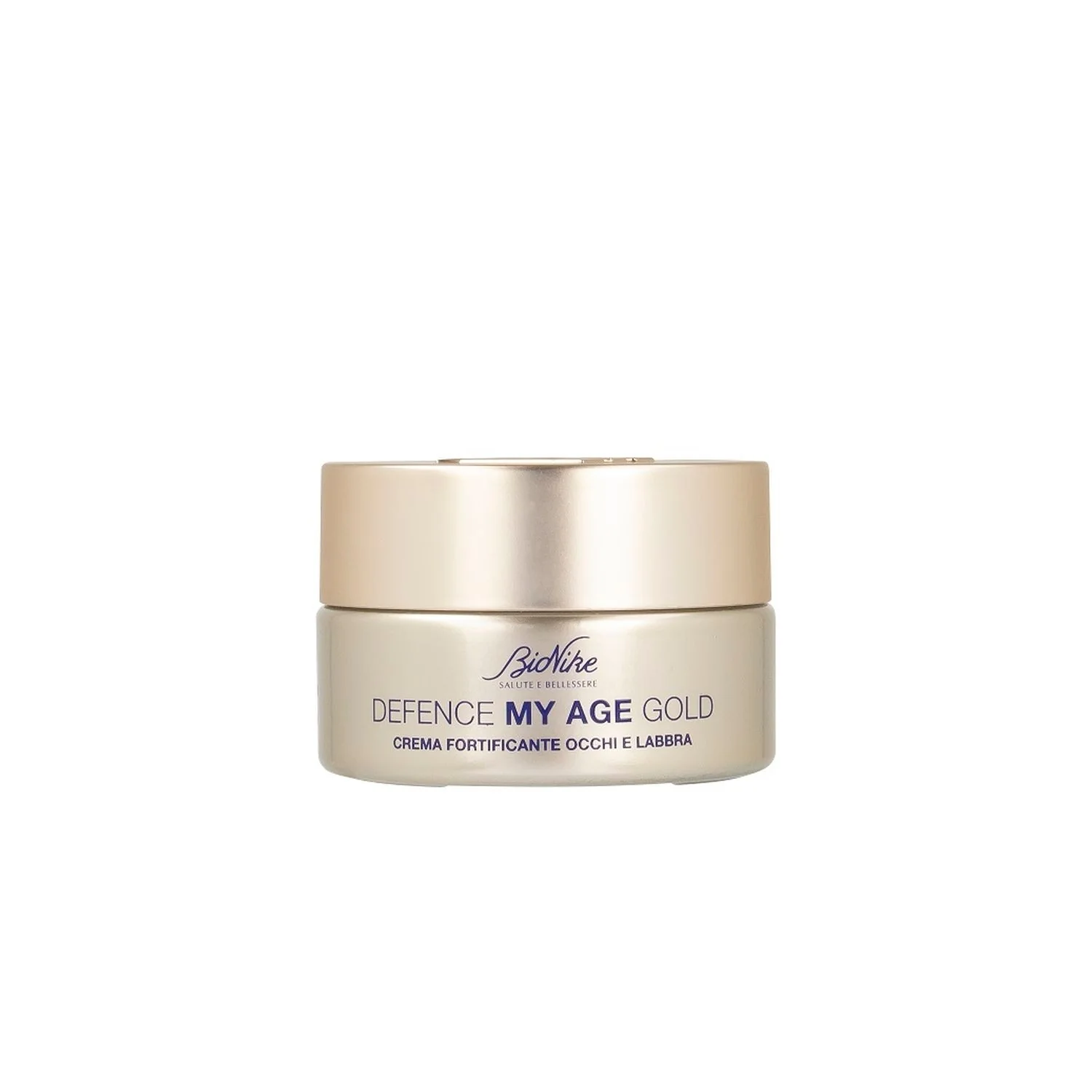 Defence My Age Gold - Crema Fortificante Occhi e Labbra - Contorno occhi antirughe, Contorno labbra antirughe