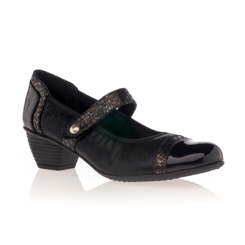 Zapatos cómodos para mujer, color negro.