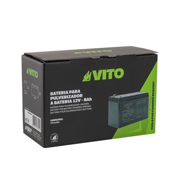 Batterie de rechange pour pulvérisateur à Batterie 12V 8AH VITO