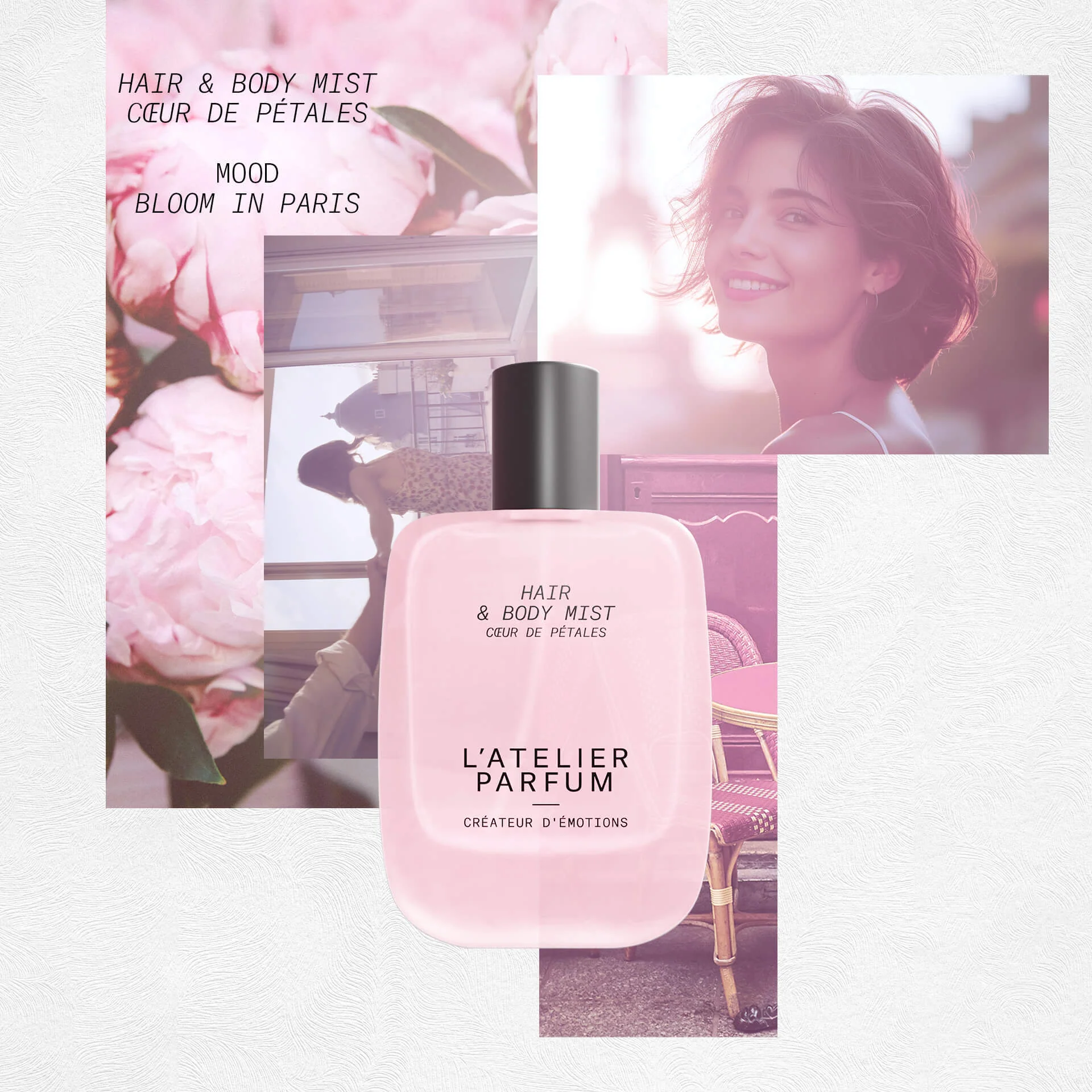 Hair And Body Mist Cœur De Petales - Acqua Aromatica