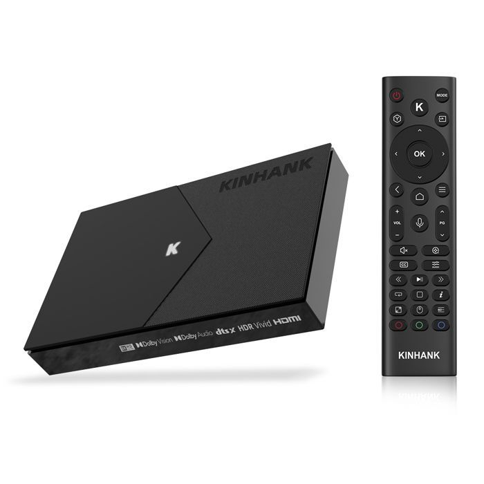 Boîtier TV Android 8K - RNCYN - Dolby Vision - HDR10+ - WiFi6 - ISO BDMV - Amlogic S928X-K - 4 GB de RAM - 64 GB de ROM