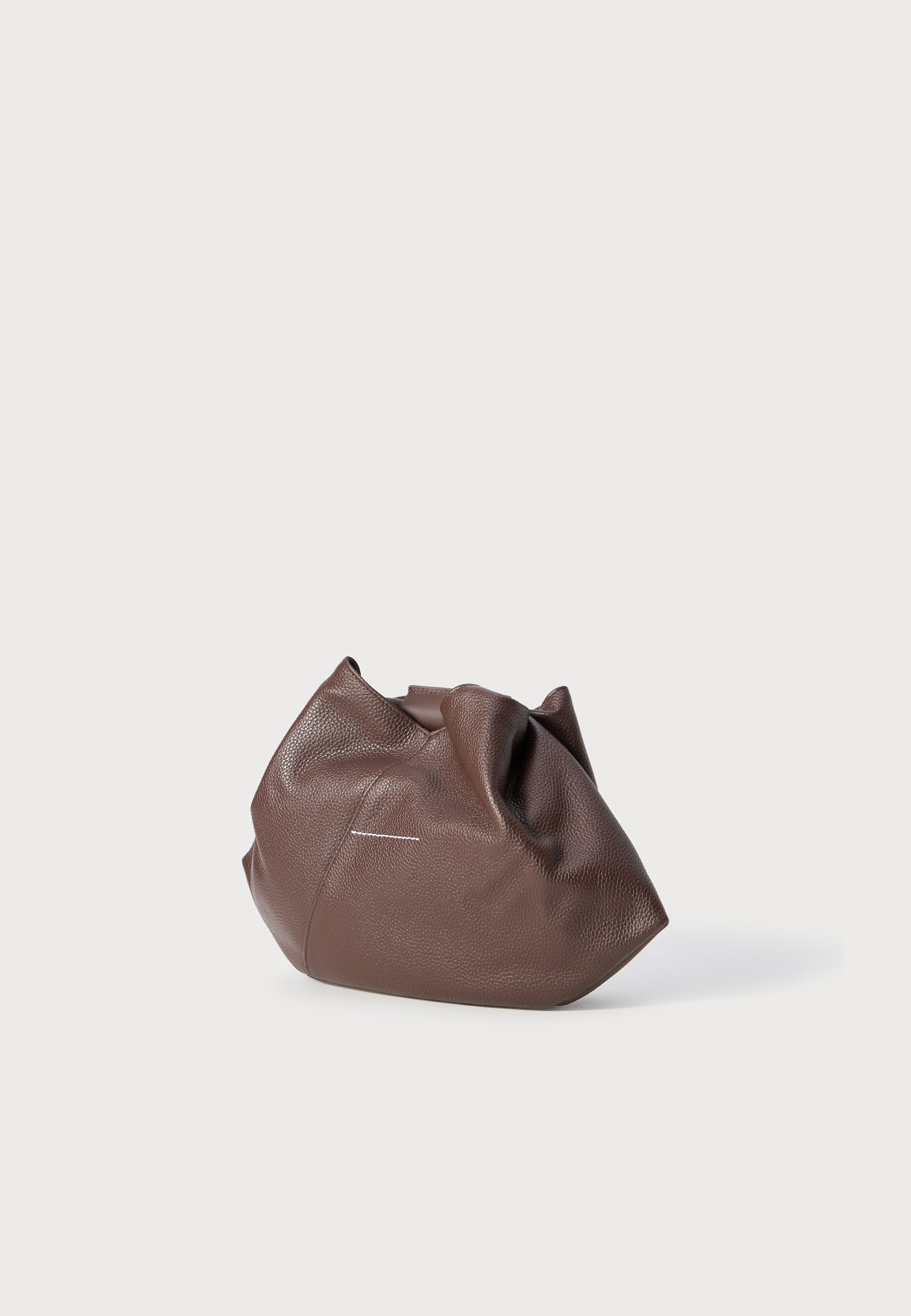 MM6 Maison Margiela JAPANESE DRAPED MINI - Käekott - sigurikohv