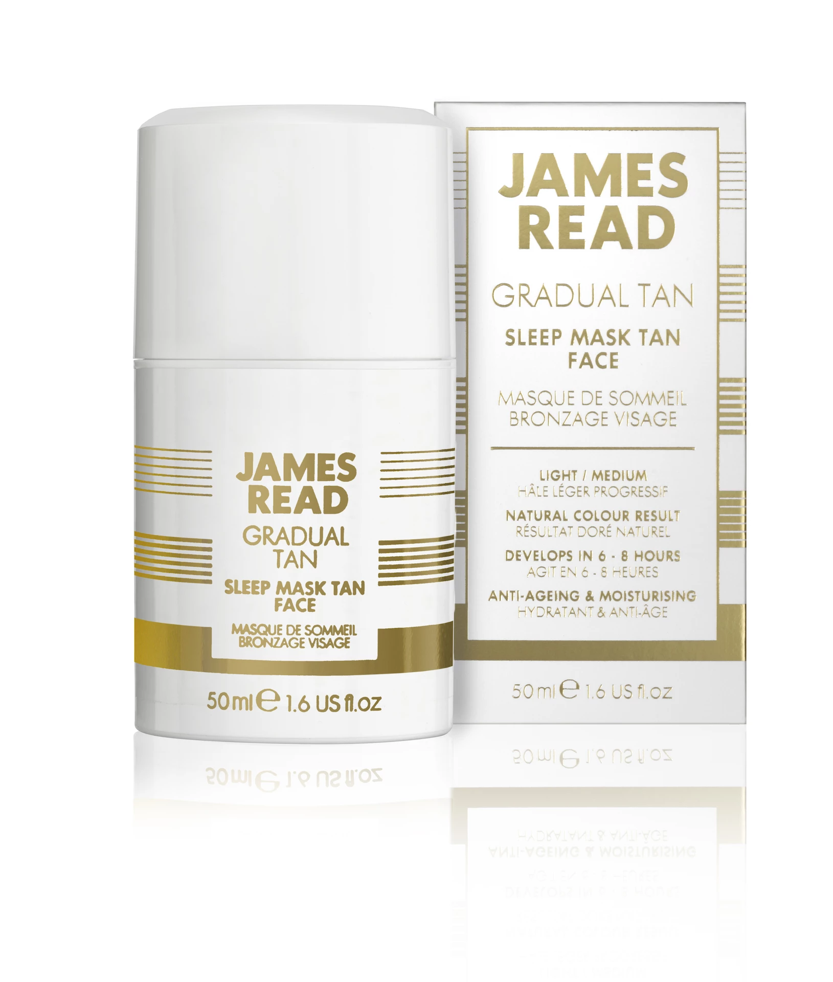 Alvásmaszk barnulás ellen 50 ml - James Read