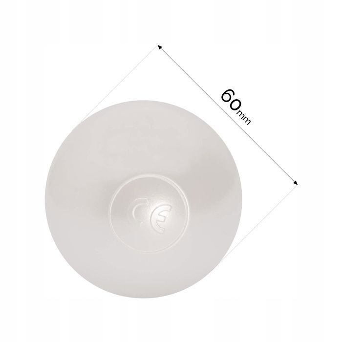 Balles pour Piscine à Balles de Jeu pour Bébé Enfants MISIOO Plastique Colorées 6 cm 450 Boules: Argent/Blanc Perle/Transparent