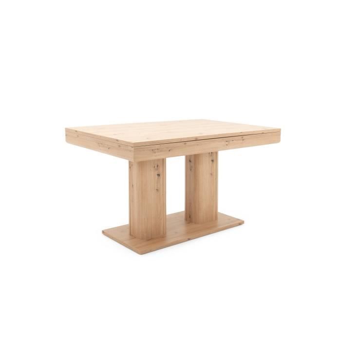 Mesa de comedor extensible - Heidelberg - L140/220 x P 90 x H 80 cm
