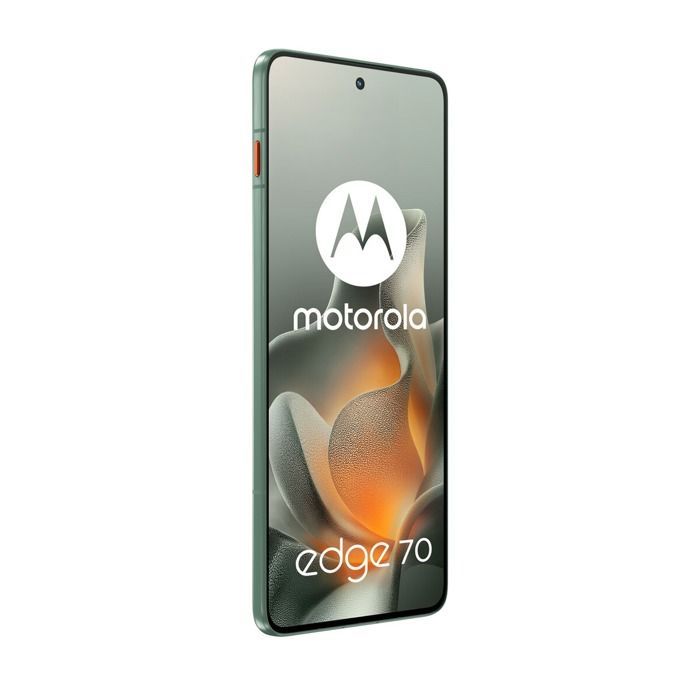 Smartphone Motorola Edge 70 de 6,67 pulgadas, 5G, doble SIM, 512 GB, color verde lima.