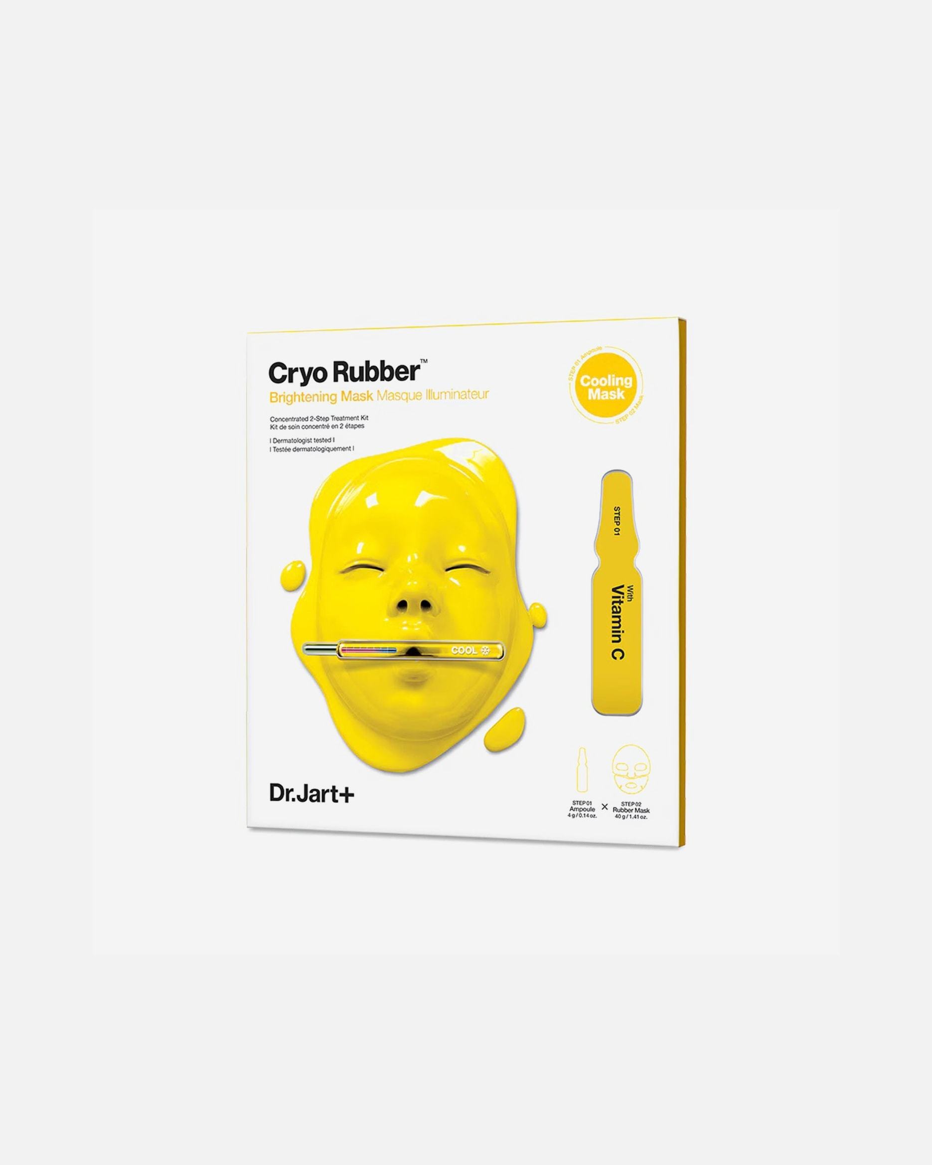 Dr. Jart+ Cryo Rubber™ posvjetljujuća maska za lice - 40 g