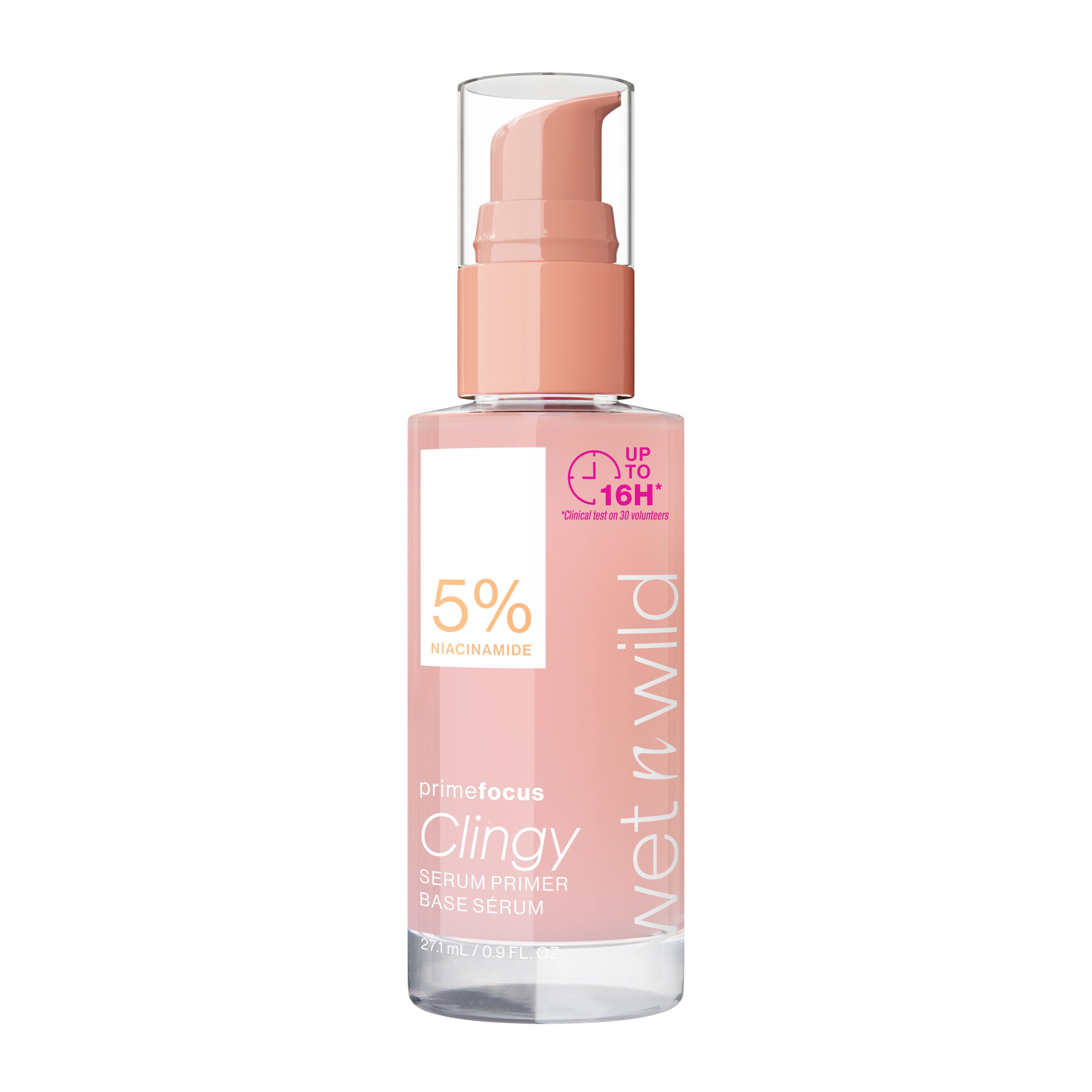 Prime Focus Clingy Serum Primer Grima gruntskrāsas un bāzes