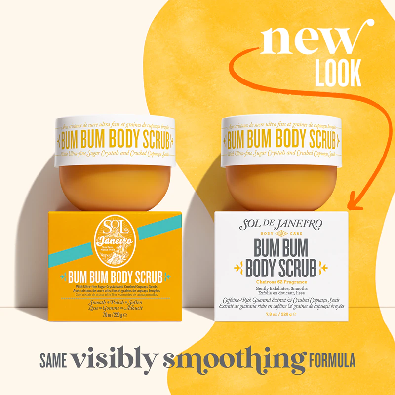Sol de Janeiro Bum Bum Body Scrub esfoliante corporal com açúcar